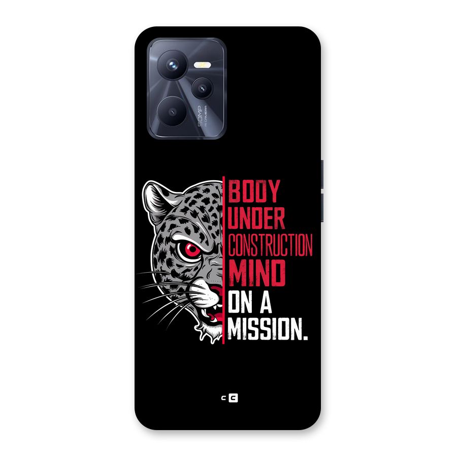 Mind On A Mission Back Case for Realme C35