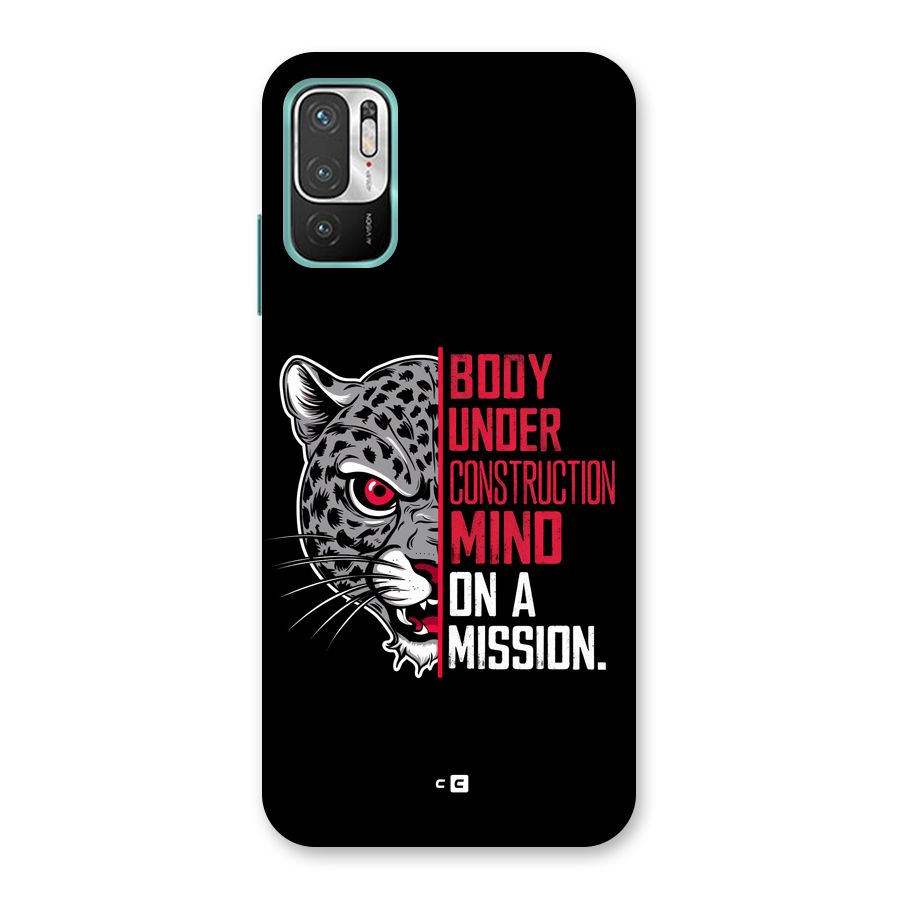 Mind On A Mission Back Case for Redmi Note 10T 5G