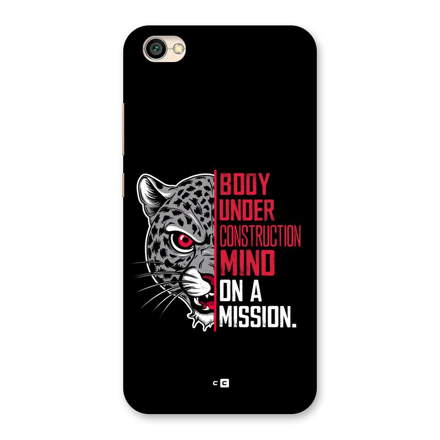Mind On A Mission Back Case for Redmi Y1 Lite