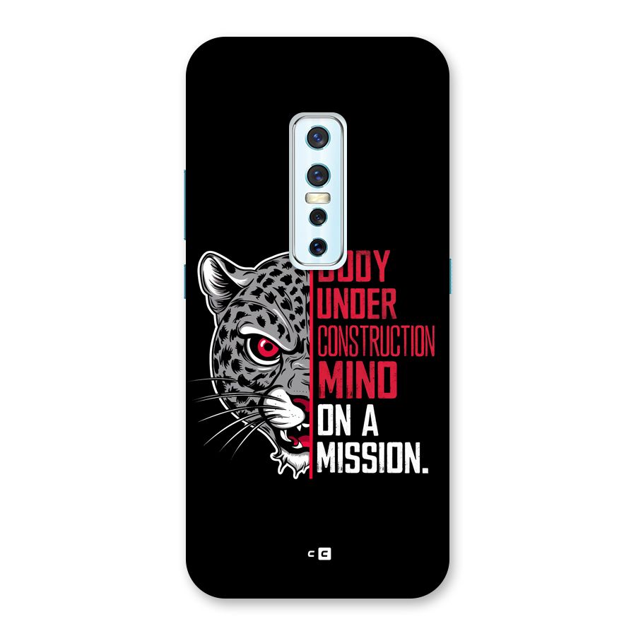 Mind On A Mission Back Case for Vivo V17 Pro