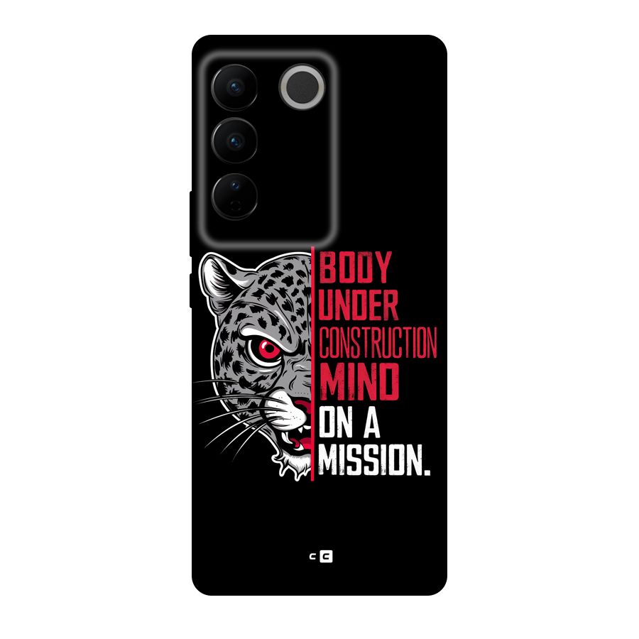 Mind On A Mission Back Case for Vivo V27