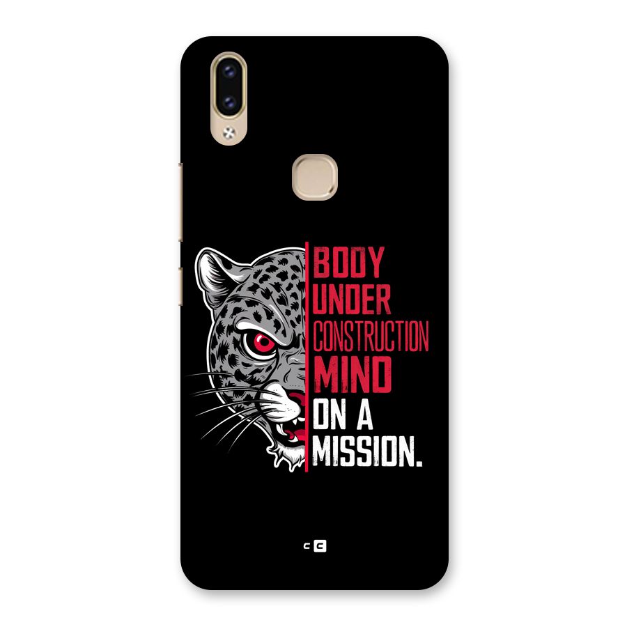 Mind On A Mission Back Case for Vivo V9 Youth
