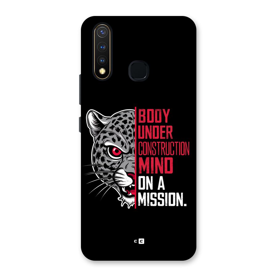 Mind On A Mission Back Case for Vivo Y19