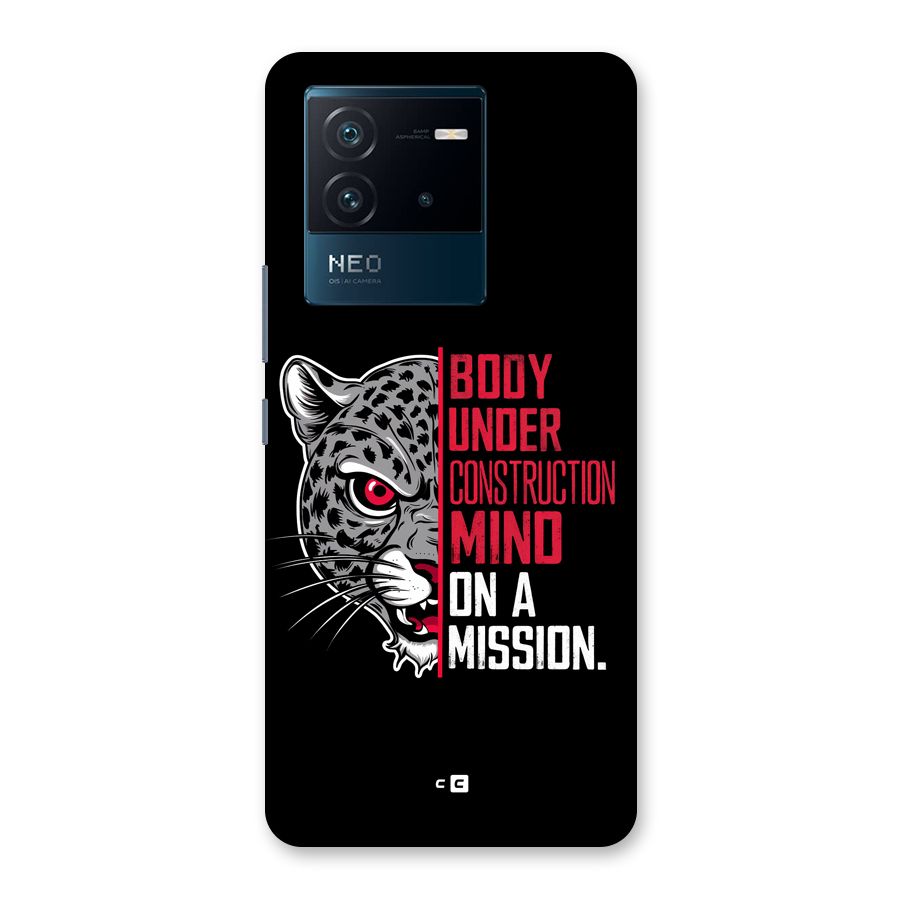 Mind On A Mission Back Case for Vivo iQOO Neo 6 5G