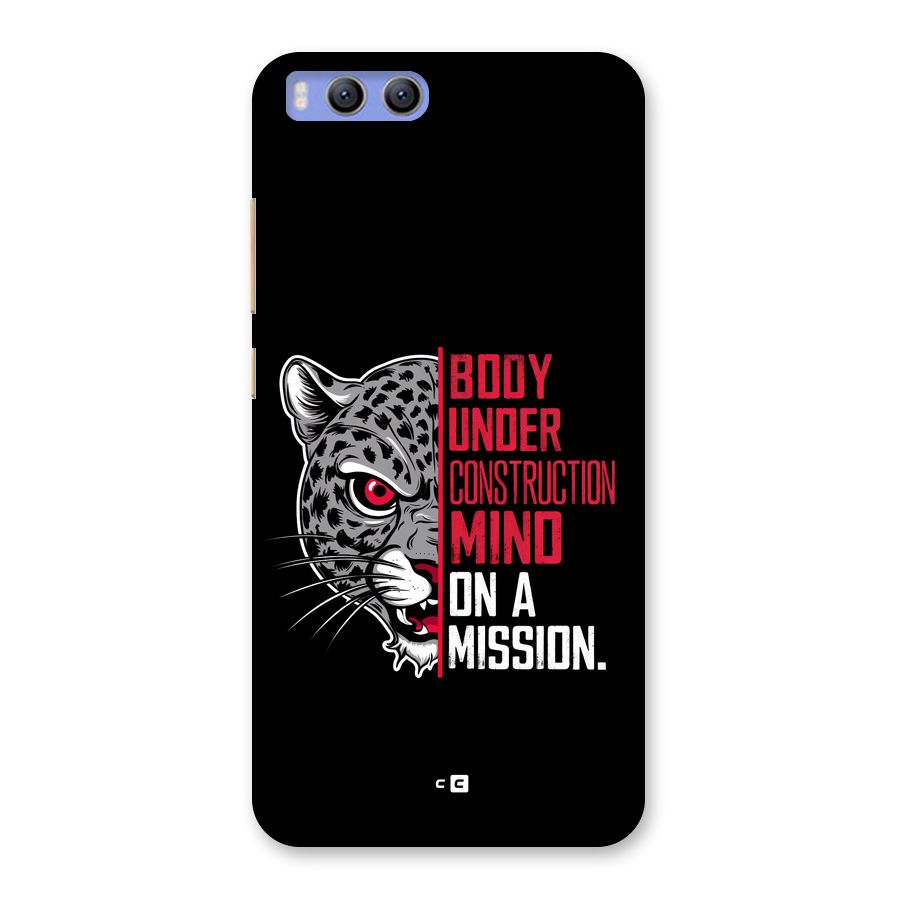 Mind On A Mission Back Case for Xiaomi Mi 6