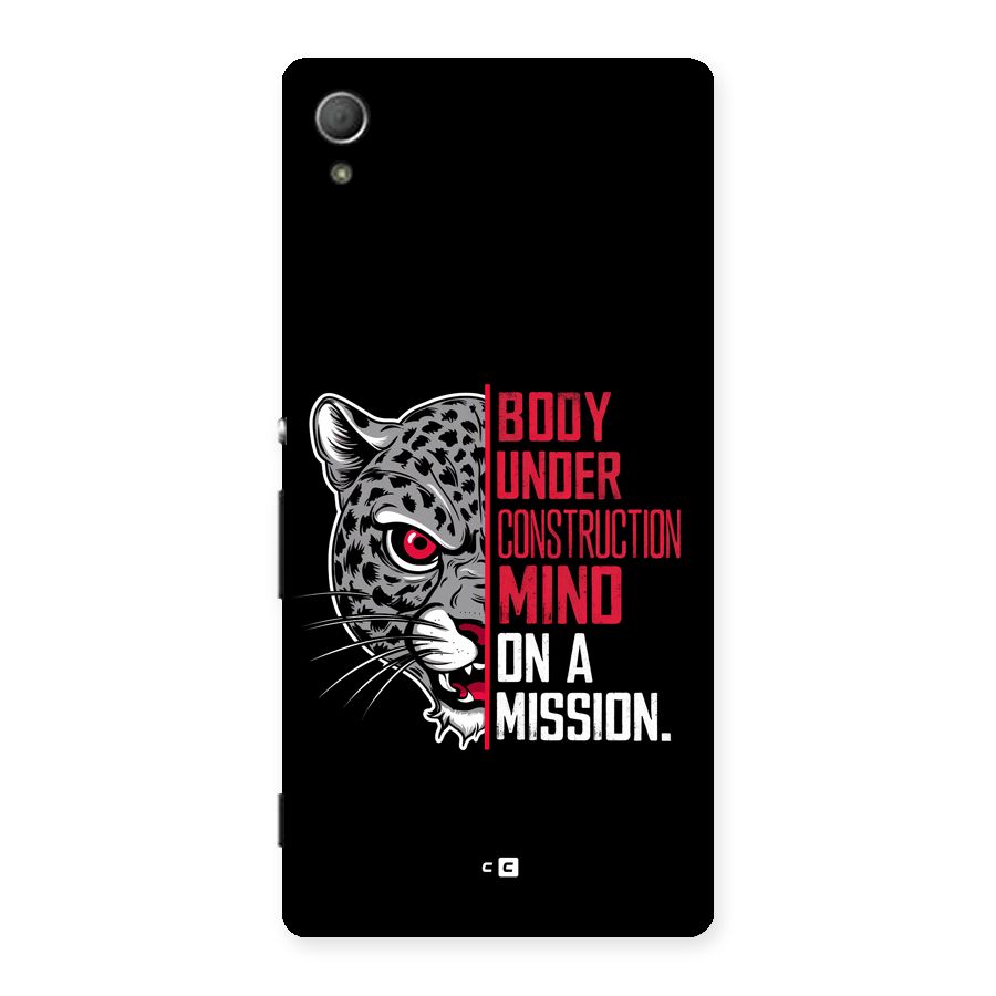 Mind On A Mission Back Case for Xperia Z3 Plus