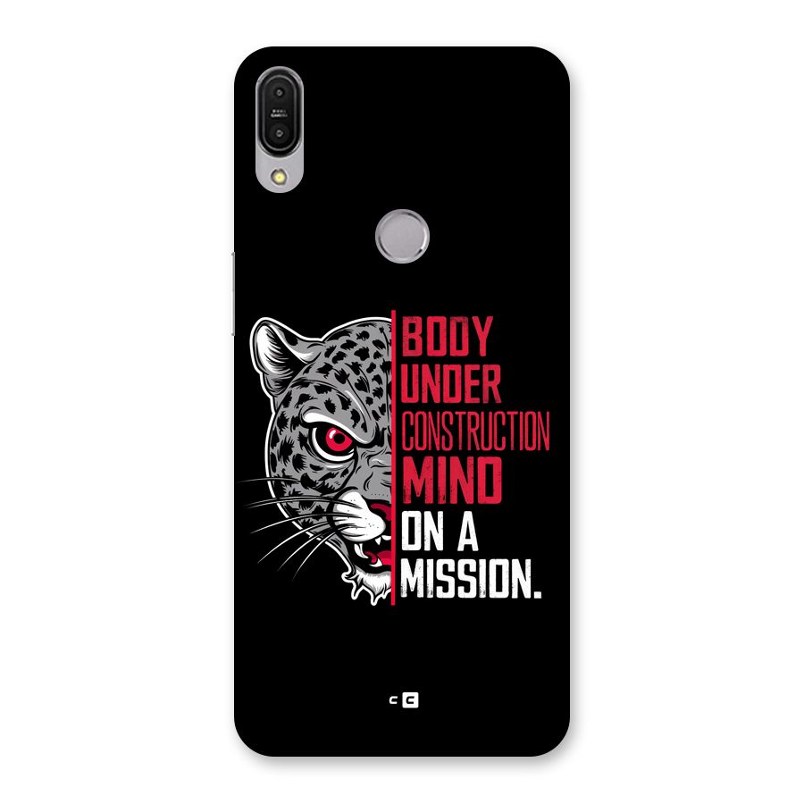 Mind On A Mission Back Case for Zenfone Max Pro M1