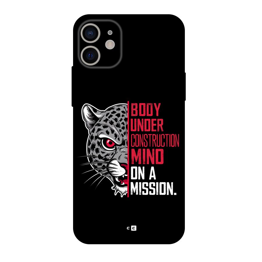 Mind On A Mission Back Case for iPhone 11