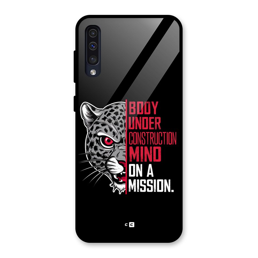 Mind On A Mission Glass Back Case for Galaxy A50