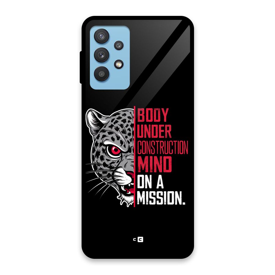 Mind On A Mission Glass Back Case for Galaxy M32 5G