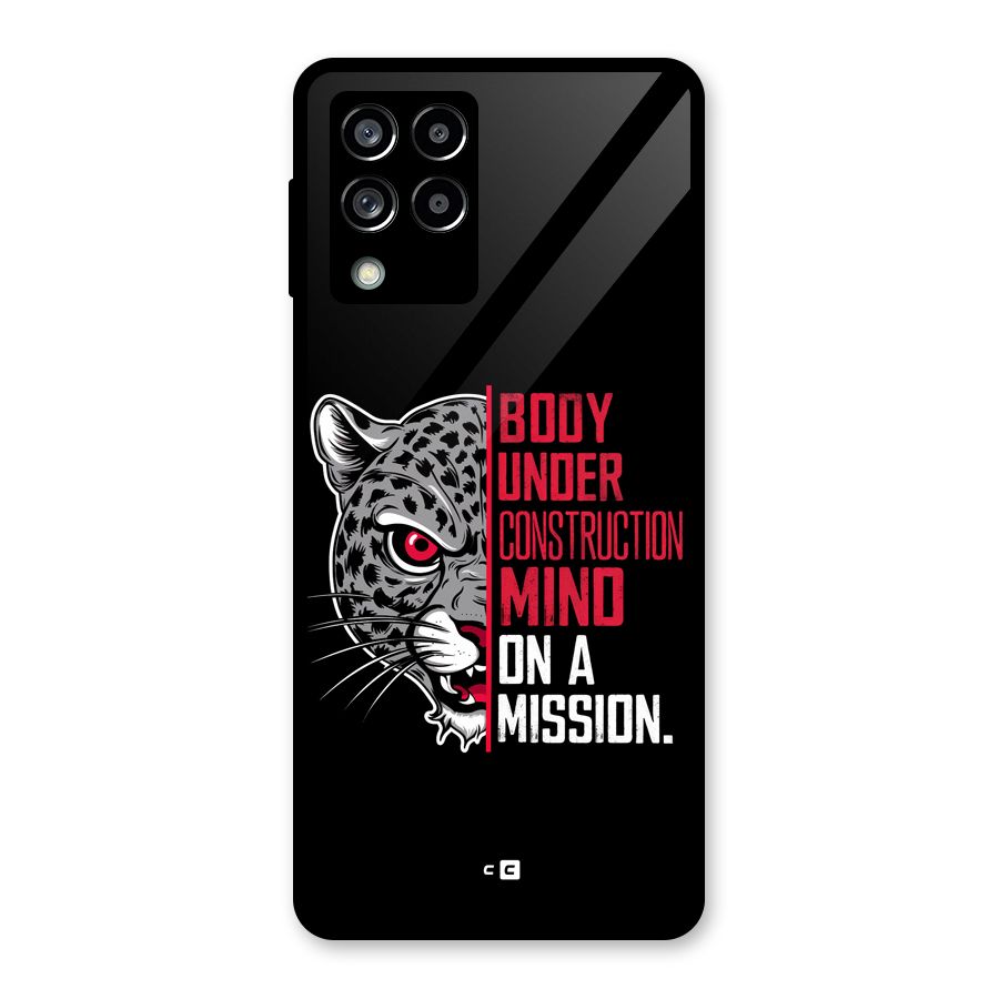 Mind On A Mission Glass Back Case for Galaxy M53 5G