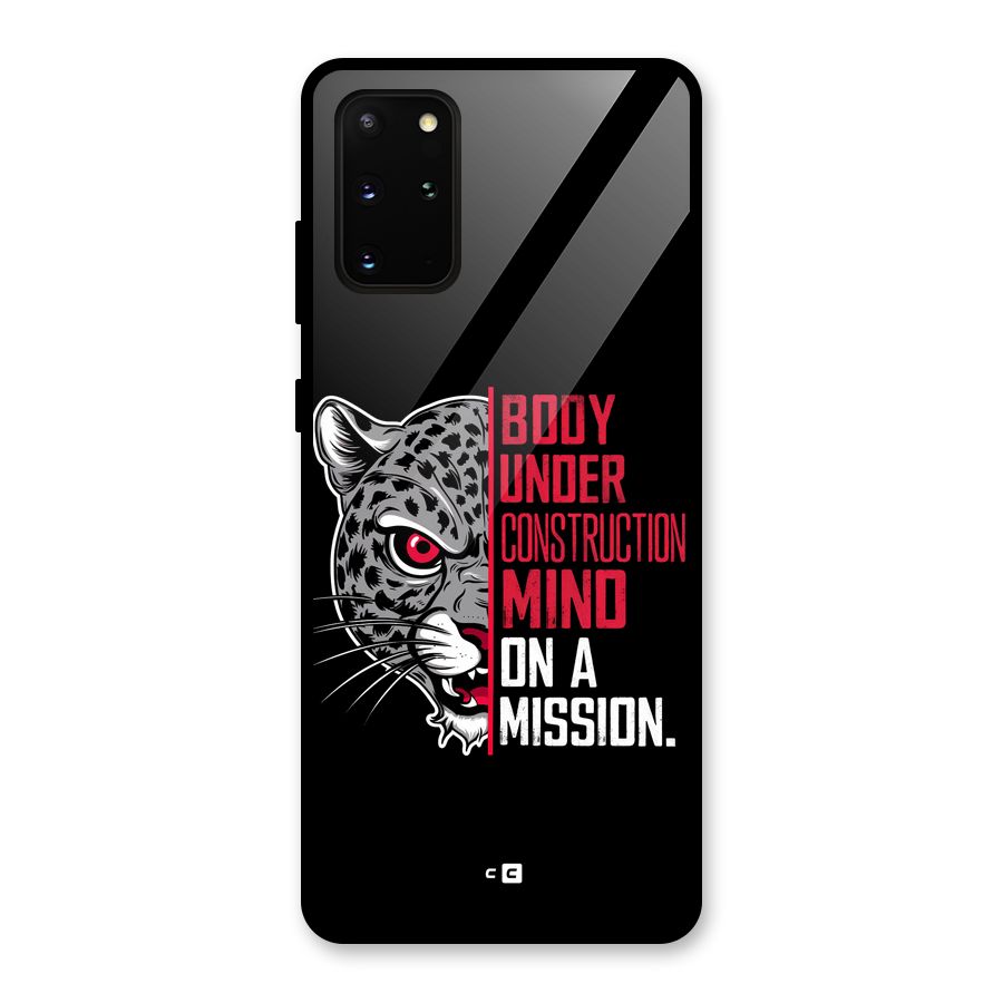 Mind On A Mission Glass Back Case for Galaxy S20 Plus