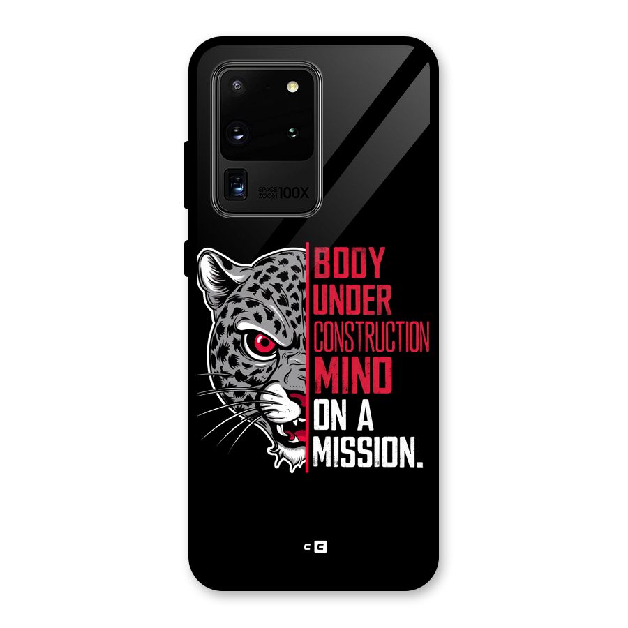 Mind On A Mission Glass Back Case for Galaxy S20 Ultra