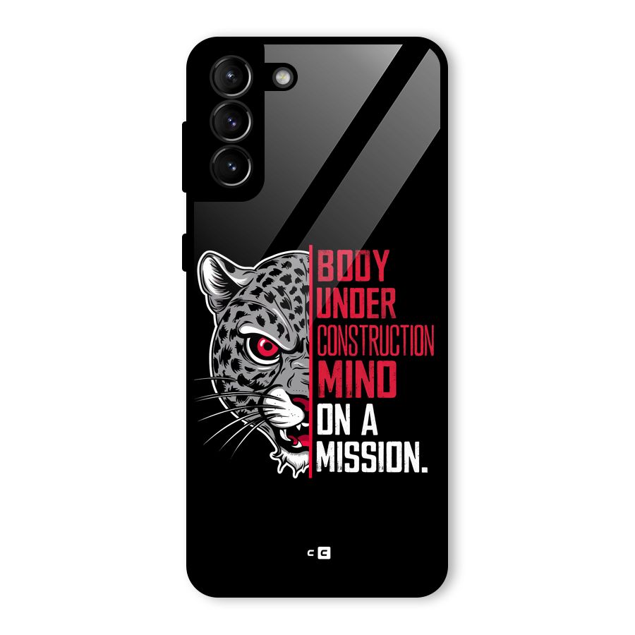 Mind On A Mission Glass Back Case for Galaxy S21 Plus