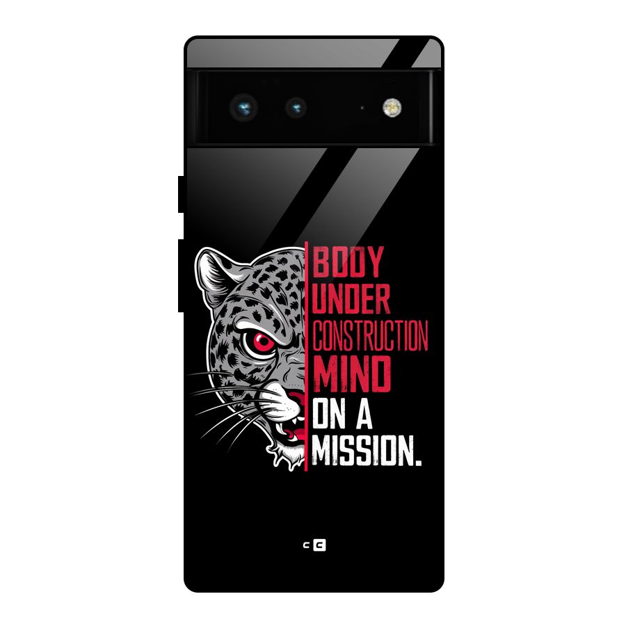 Mind On A Mission Glass Back Case for Google Pixel 6