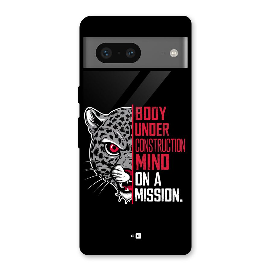 Mind On A Mission Glass Back Case for Google Pixel 7