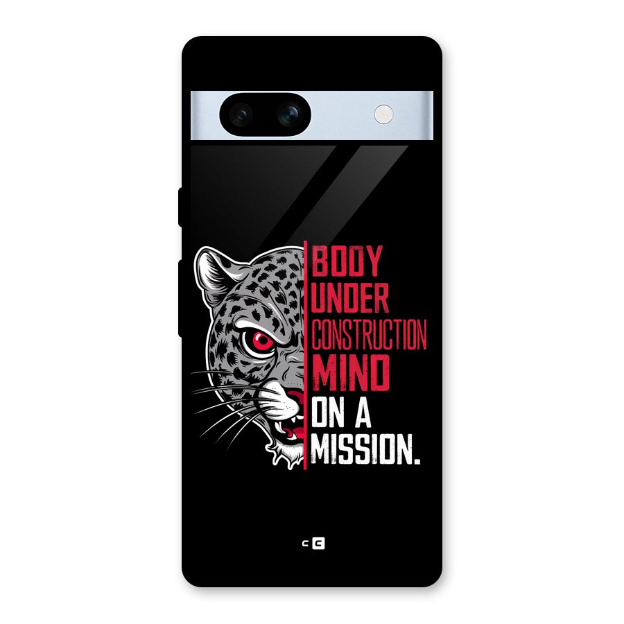 Mind On A Mission Glass Back Case for Google Pixel 7a