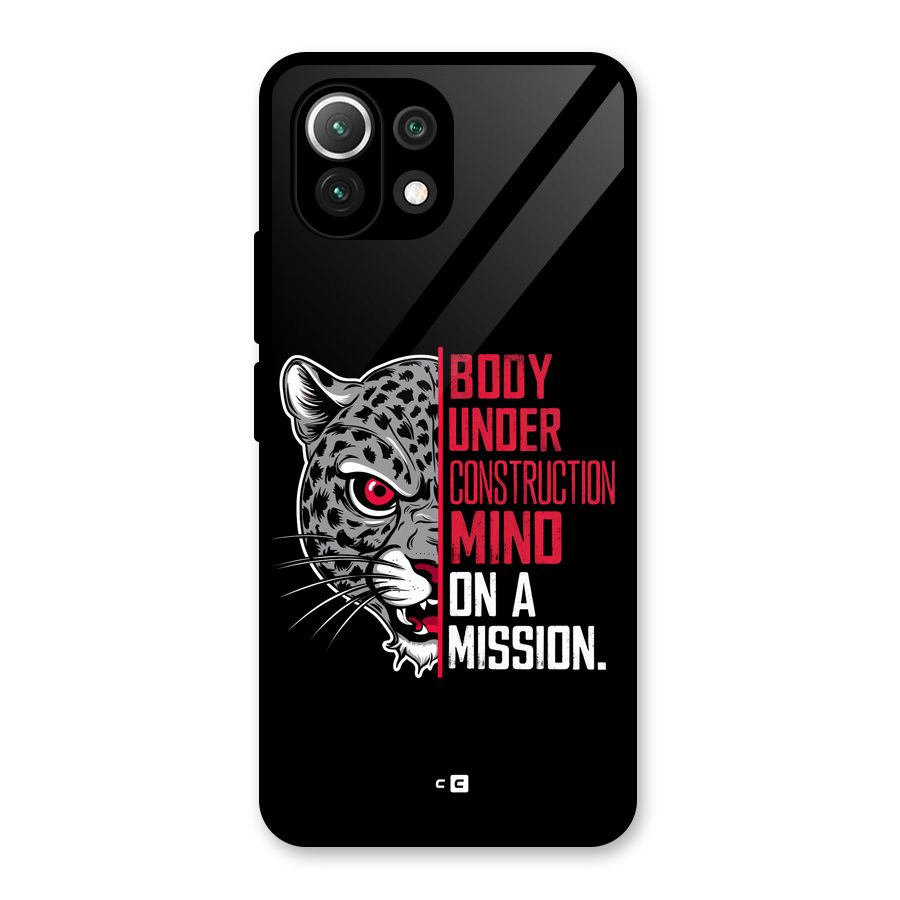 Mind On A Mission Glass Back Case for Mi 11 Lite