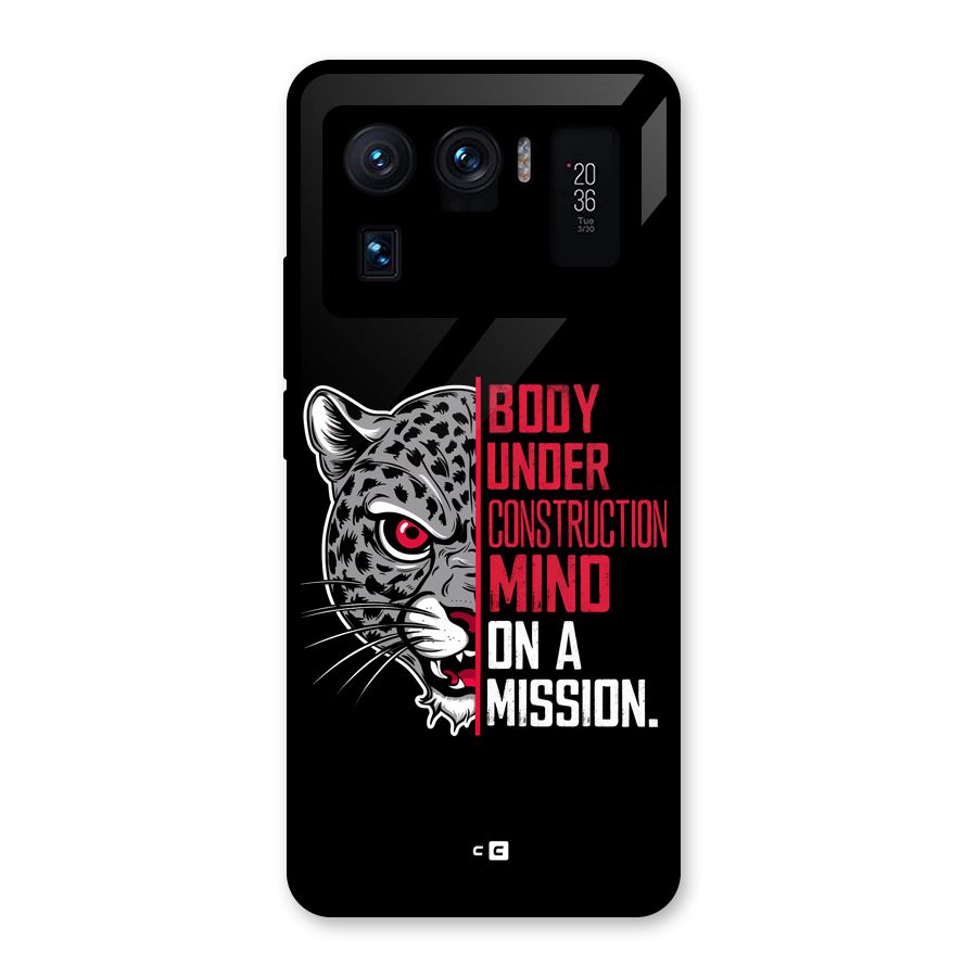 Mind On A Mission Glass Back Case for Mi 11 Ultra