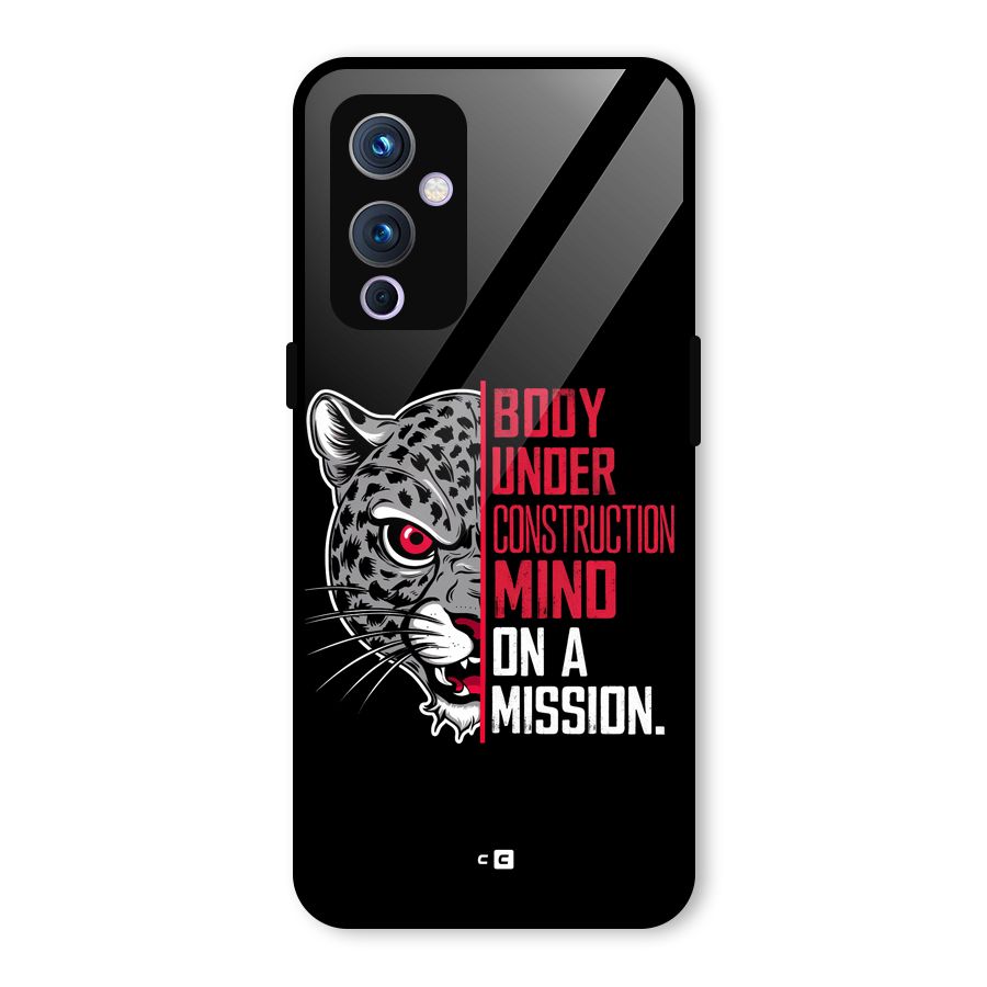 Mind On A Mission Glass Back Case for OnePlus 9