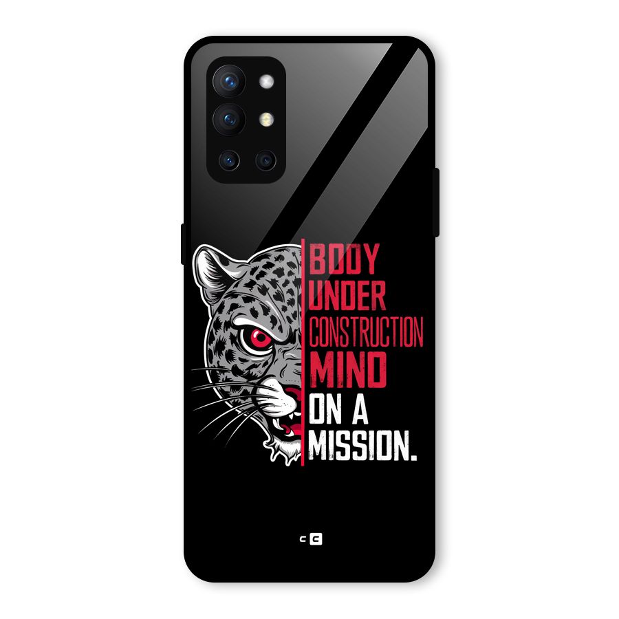 Mind On A Mission Glass Back Case for OnePlus 9R