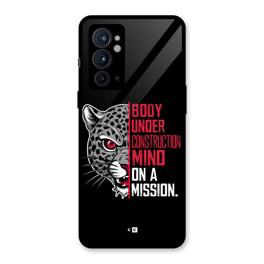 Mind On A Mission Glass Back Case for OnePlus 9RT 5G