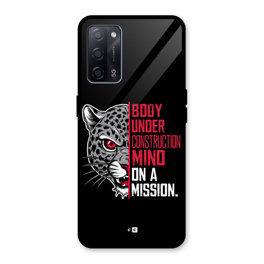Mind On A Mission Glass Back Case for Oppo A53s 5G
