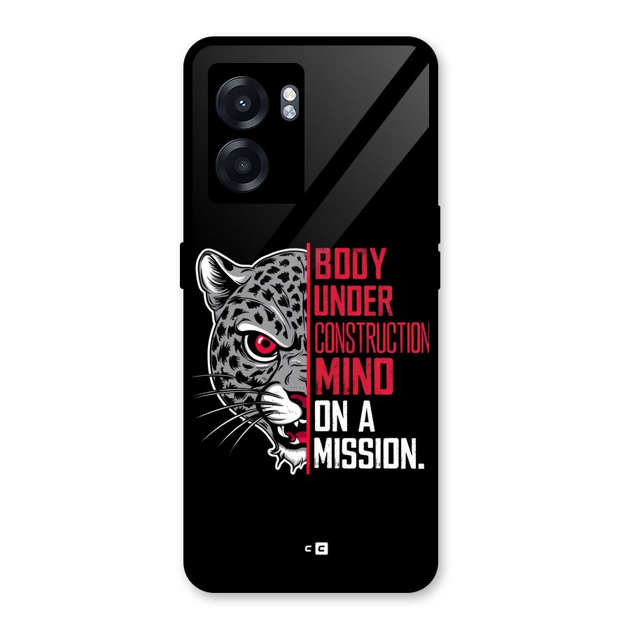 Mind On A Mission Glass Back Case for Oppo K10 (5G)