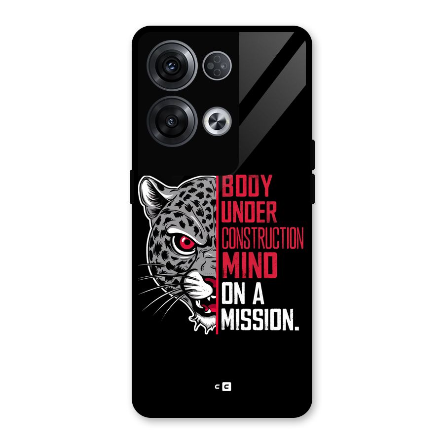 Mind On A Mission Glass Back Case for Oppo Reno8 Pro 5G