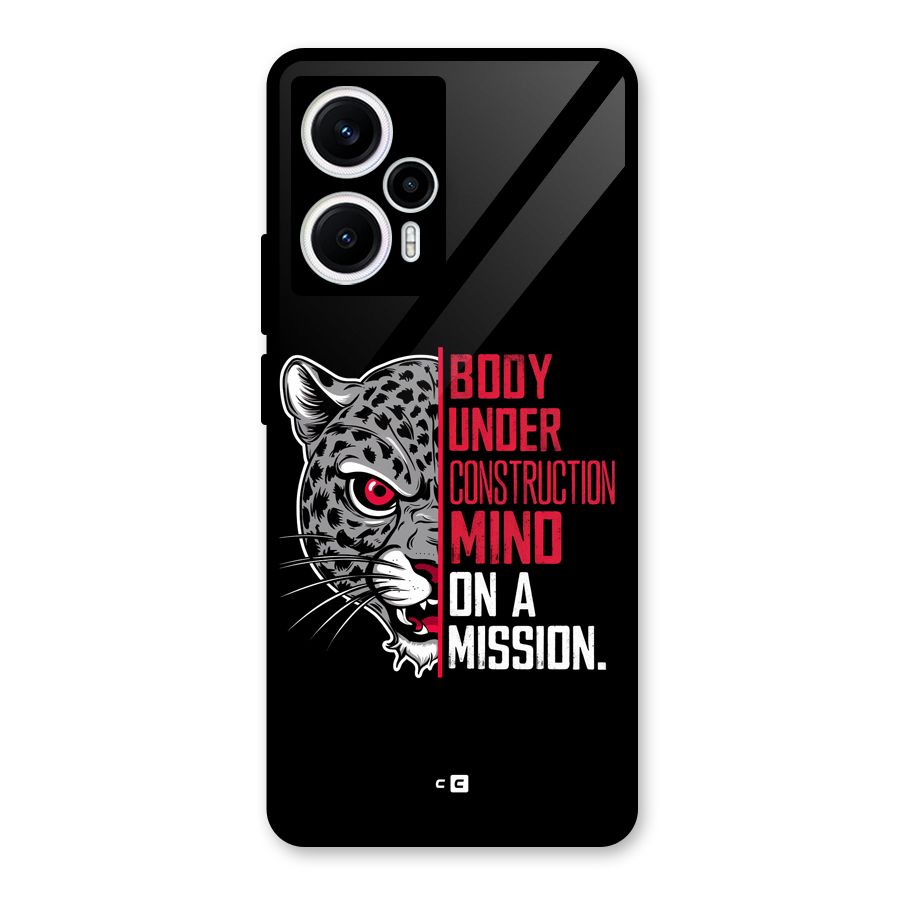 Mind On A Mission Glass Back Case for Poco F5