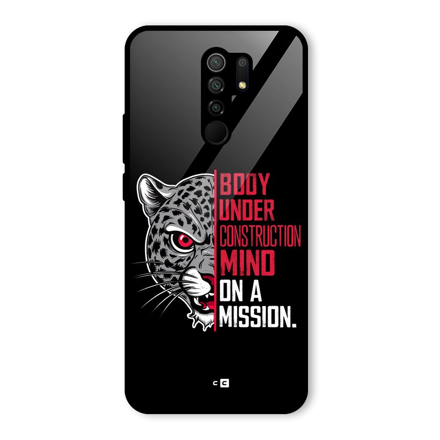Mind On A Mission Glass Back Case for Poco M2