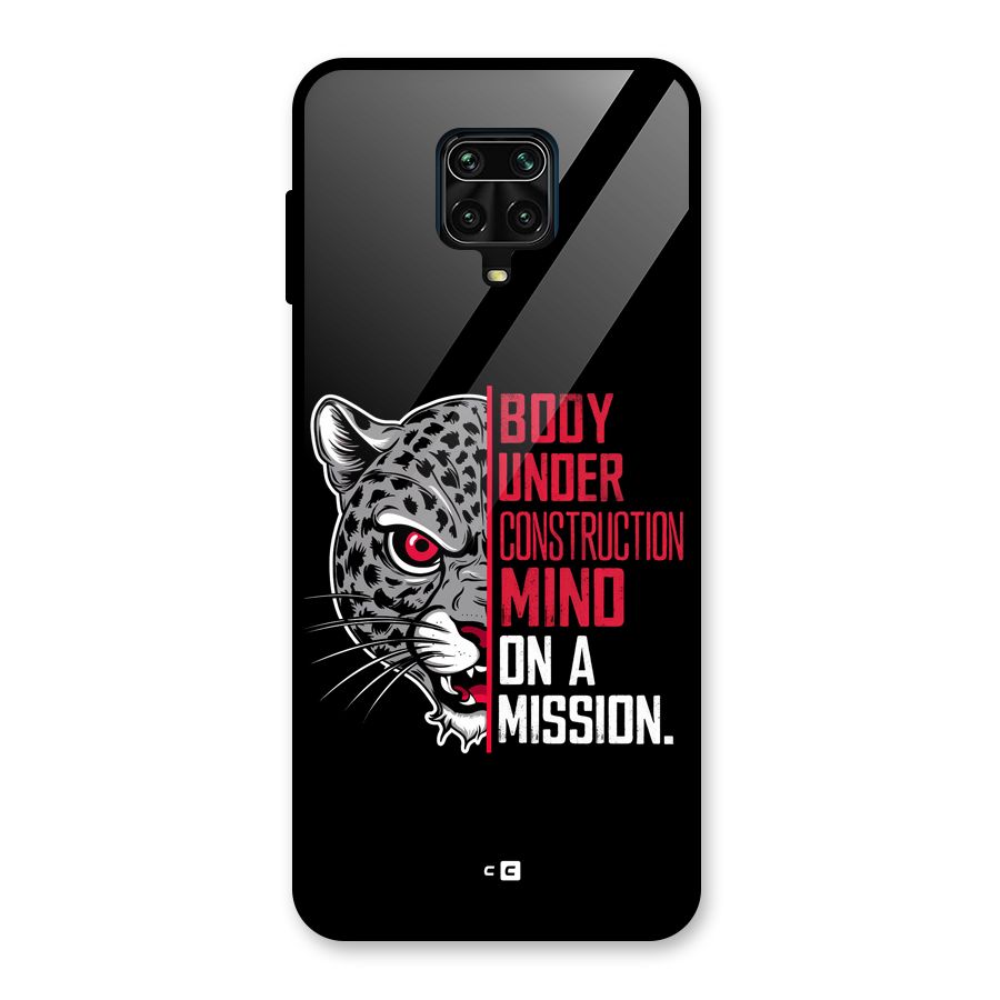 Mind On A Mission Glass Back Case for Poco M2 Pro