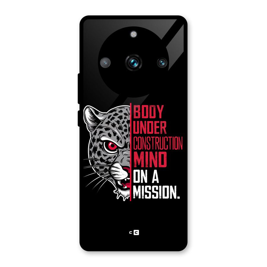 Mind On A Mission Glass Back Case for Realme 11 Pro