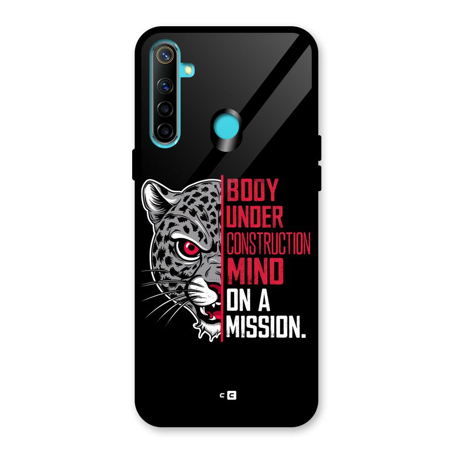 Mind On A Mission Glass Back Case for Realme 5