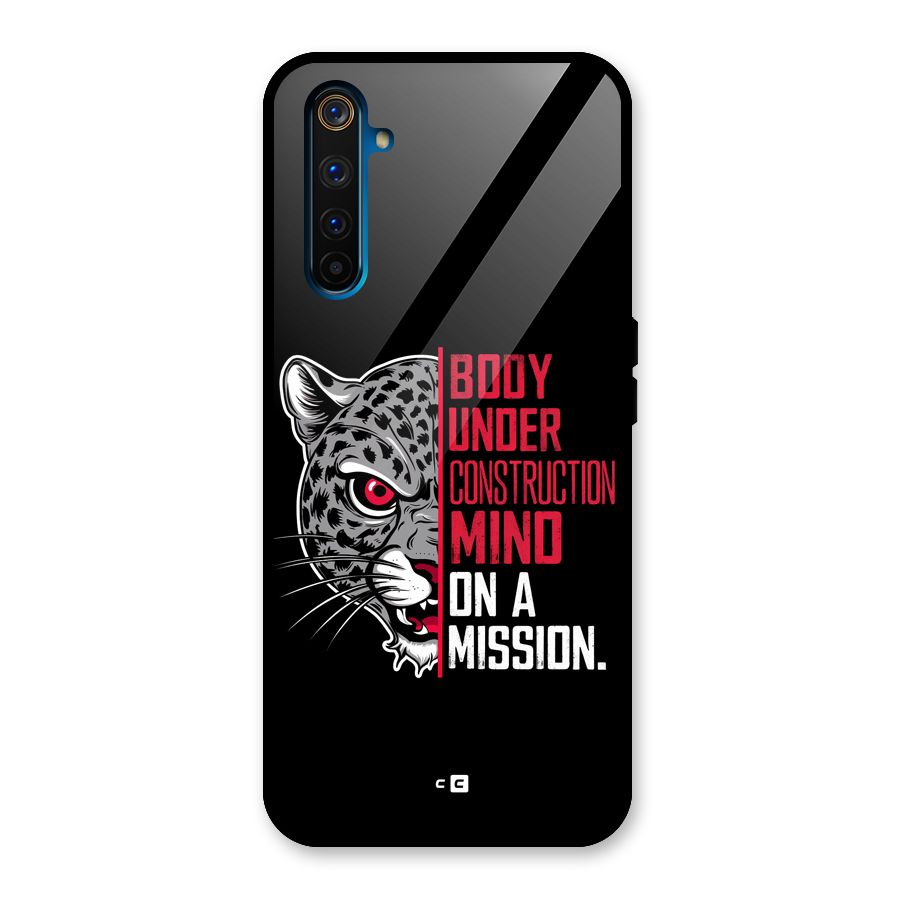 Mind On A Mission Glass Back Case for Realme 6 Pro