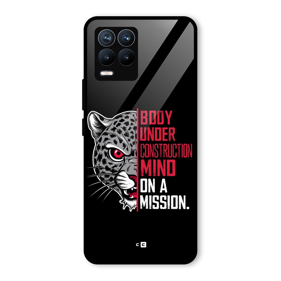 Mind On A Mission Glass Back Case for Realme 8 Pro