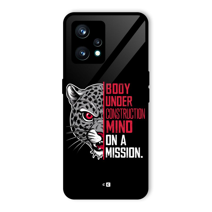 Mind On A Mission Glass Back Case for Realme 9 Pro Plus 5G