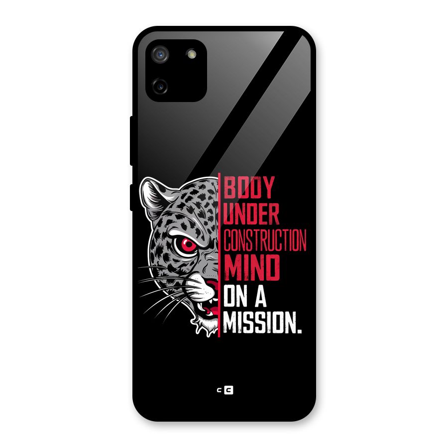 Mind On A Mission Glass Back Case for Realme C11