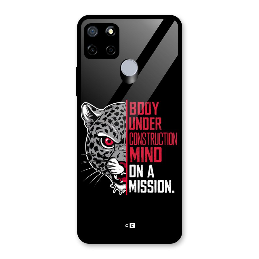 Mind On A Mission Glass Back Case for Realme Narzo 20