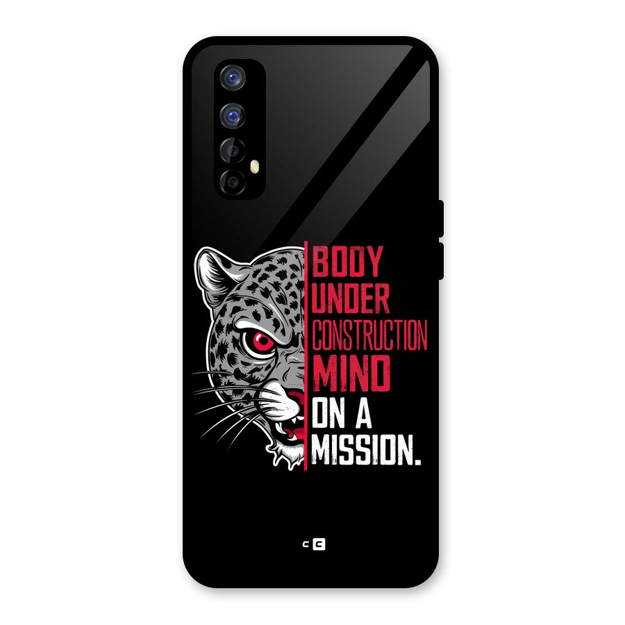 Mind On A Mission Glass Back Case for Realme Narzo 20 Pro