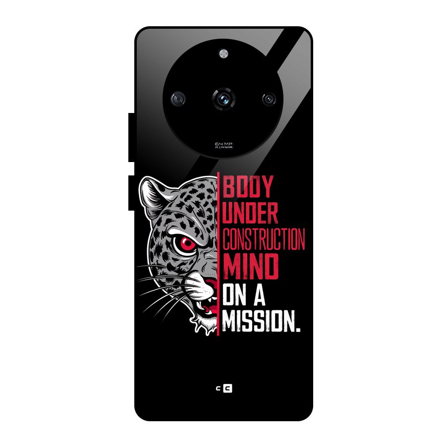 Mind On A Mission Glass Back Case for Realme Narzo 60 5G