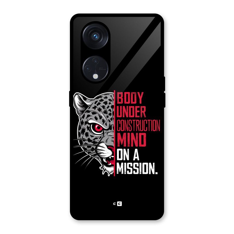 Mind On A Mission Glass Back Case for Reno8 T 5G