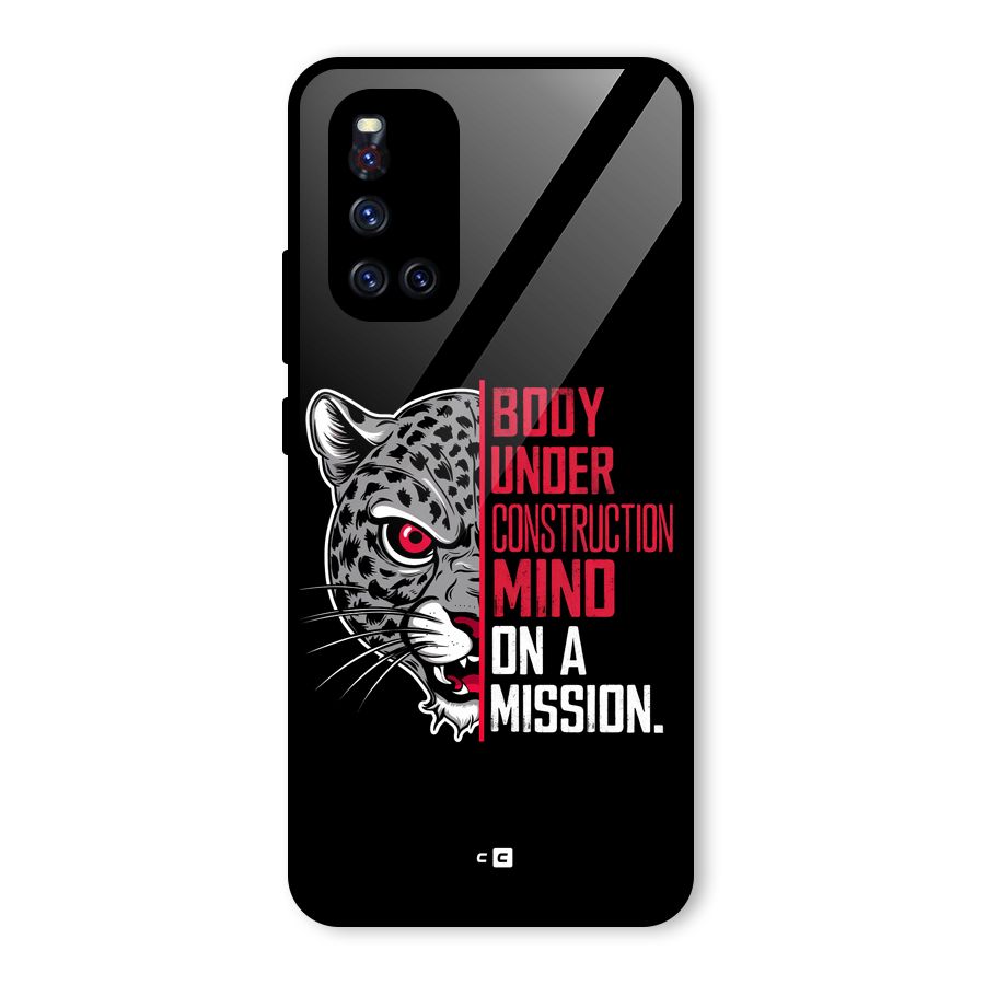 Mind On A Mission Glass Back Case for Vivo V19