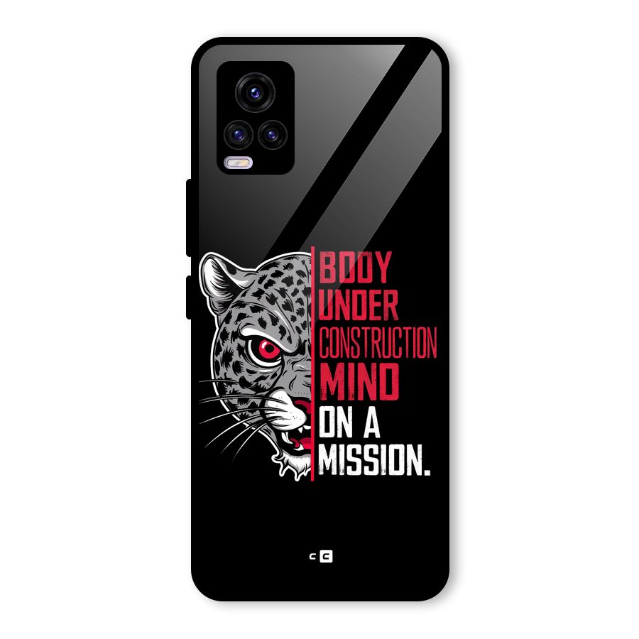 Mind On A Mission Glass Back Case for Vivo V20