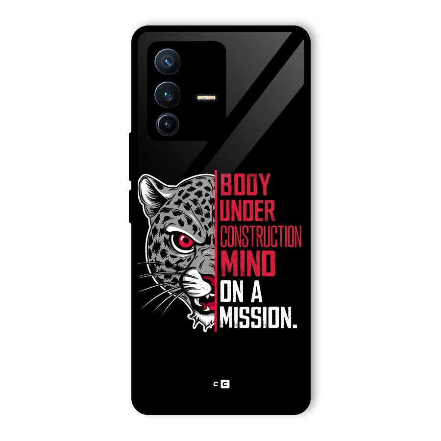 Mind On A Mission Glass Back Case for Vivo V23 Pro