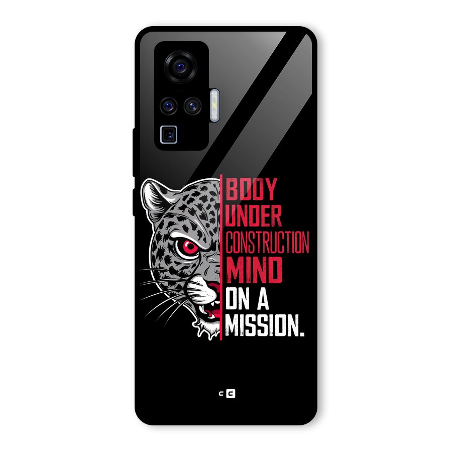 Mind On A Mission Glass Back Case for Vivo X50 Pro