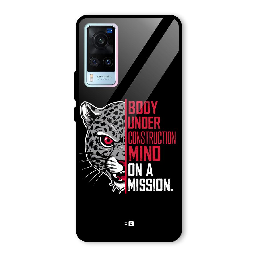 Mind On A Mission Glass Back Case for Vivo X60