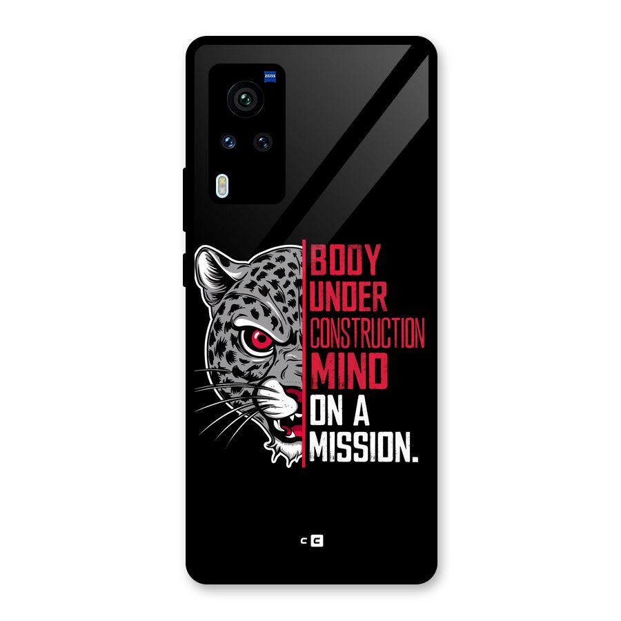 Mind On A Mission Glass Back Case for Vivo X60 Pro