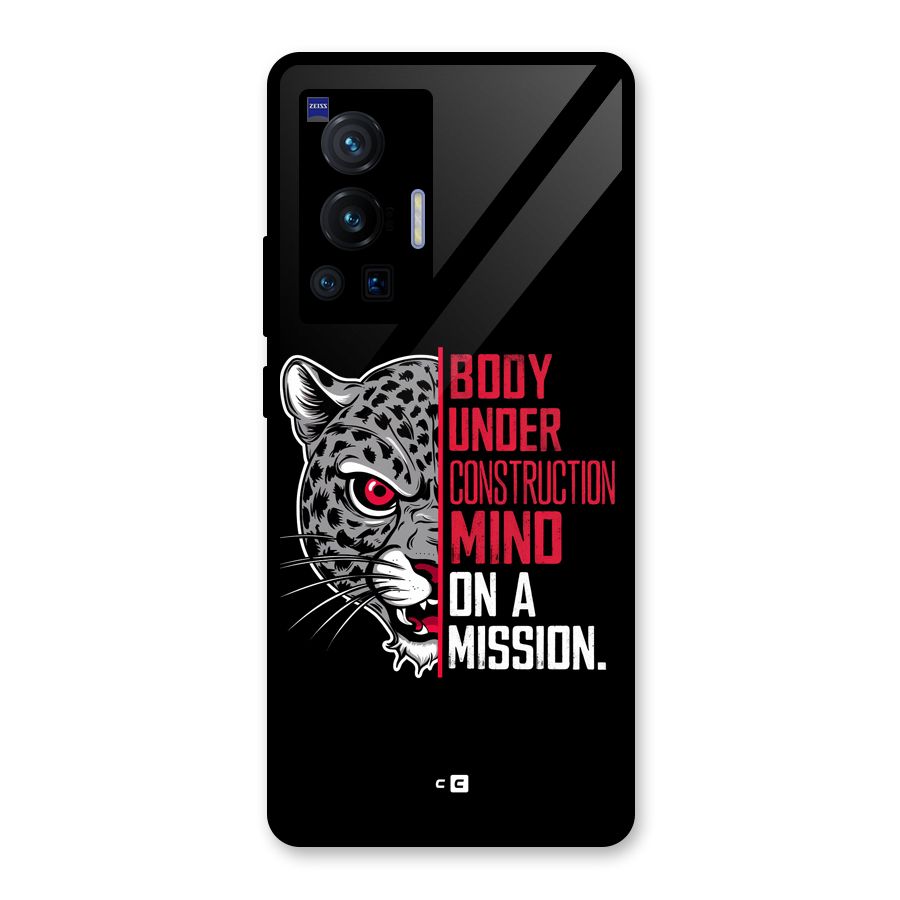 Mind On A Mission Glass Back Case for Vivo X70 Pro