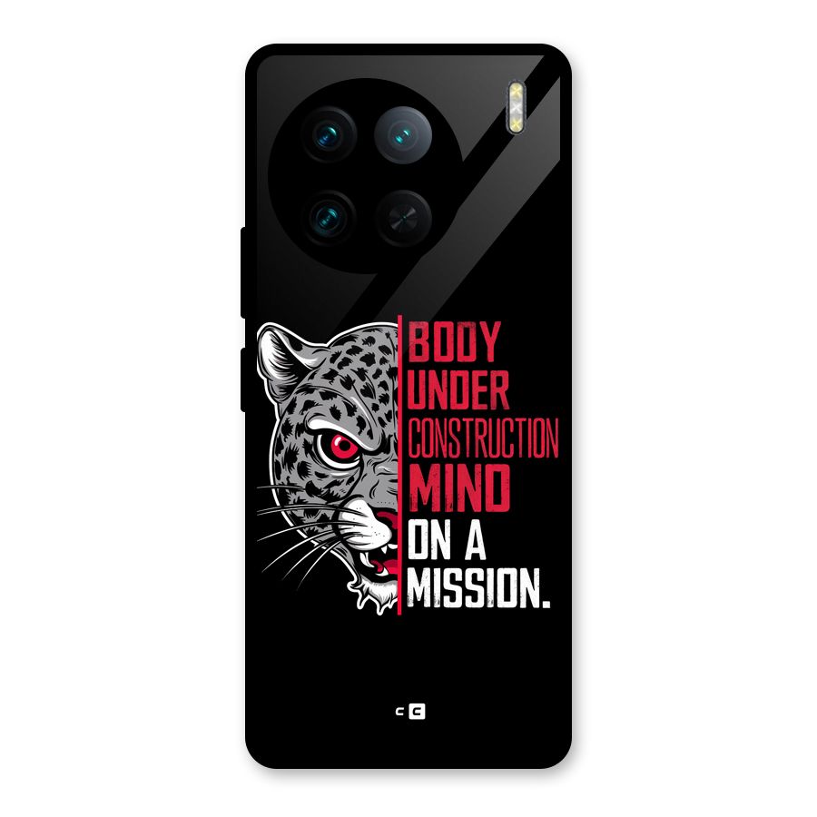 Mind On A Mission Glass Back Case for Vivo X90 Pro